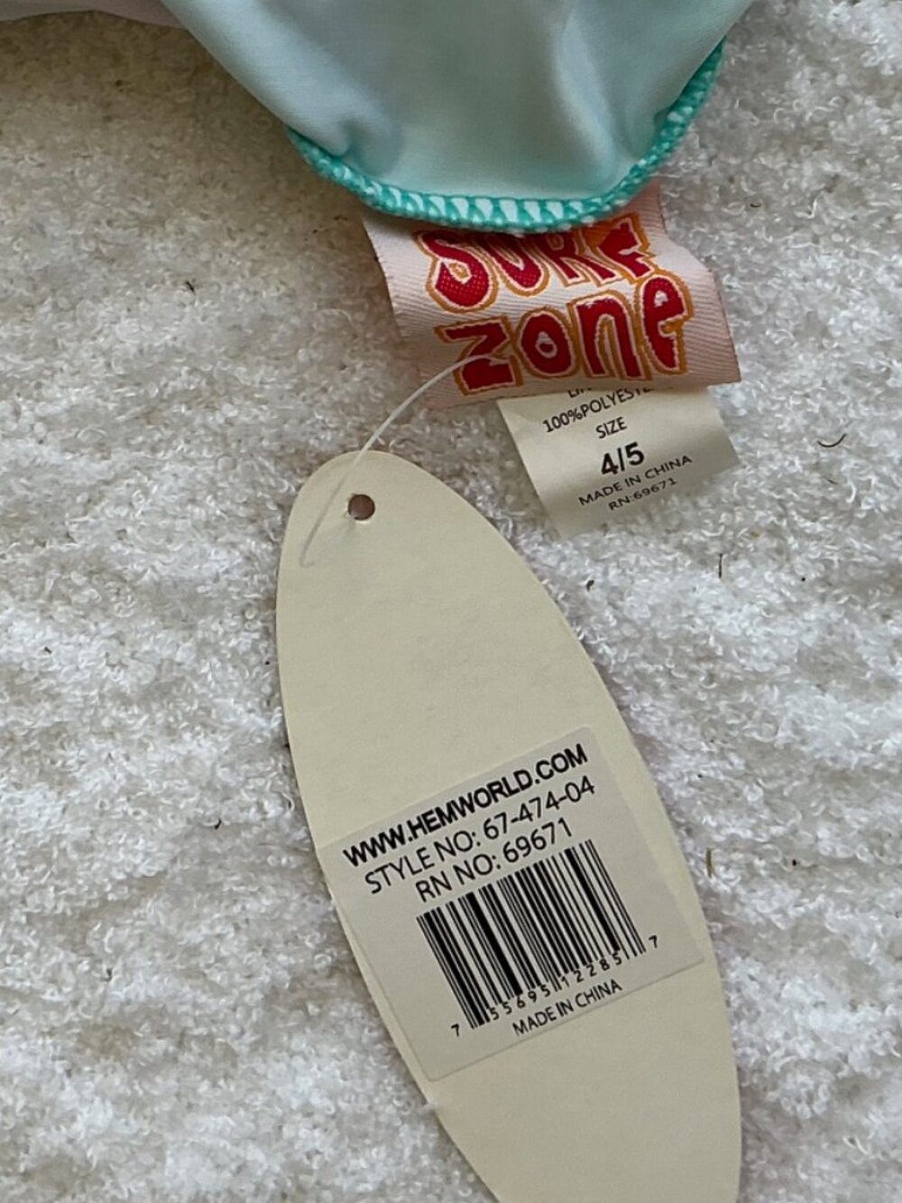3 Swimsuits Bundle NWT SZ 4/5 (2‎ one pc & 1 tankini set) - Picture 13 of 13